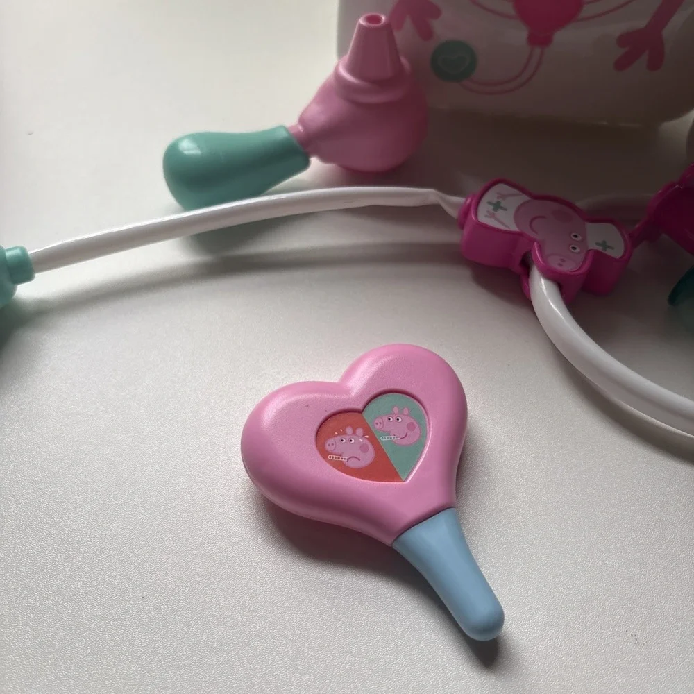 Peppa Pig Medical Carry Case & Doctor Tools EMS Playset Pretend Play Children